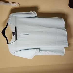 Womens Van Heusen Large Light Blue Blouse